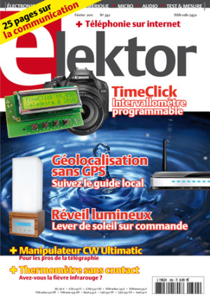 Le numéro d'Elektor de février en ligne !