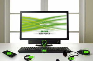 Opladen van mobiele apparaten via radiogolven. Afbeelding: Energous