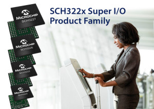 Neue I/O-Controller SCH322x von Microchip