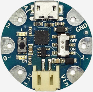 Die Platine von Arduino Gemma