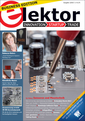 Exklusiver Download für Mitglieder: Elektor Business Magazine 3/2017