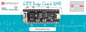 ESP32 Design Contest 2018 - wacht niet met publiceren