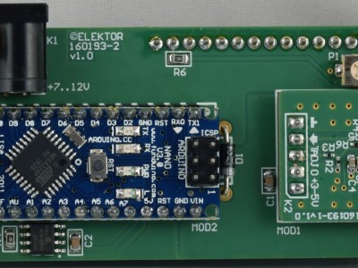 View on modules of prototype of RF Power Meter (160193 v1.0) View on modules of prototype of RF Power Meter (160193 v1.0)
