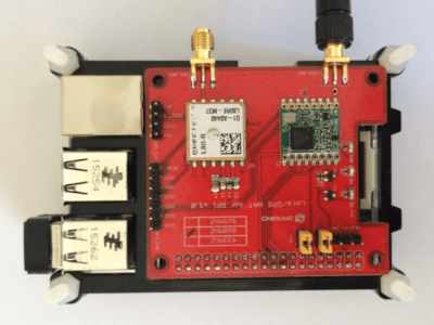 Gateway Gateway : Raspberry PI and Lora card
