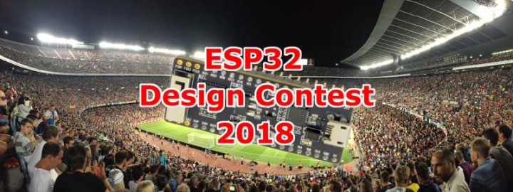 ESP32 Design Contest 2018