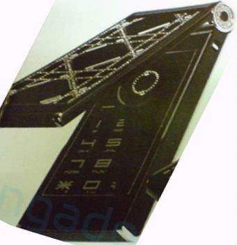 De Dior-telefoon volgens Engadget.