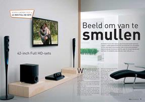 De complete vergelijkende test van 40- en 42-inch Full HD-sets vind je in FWD Magazine nummer 27.