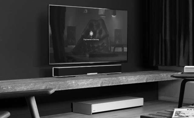 Win: Raumfeld Soundbar + Subwoofer