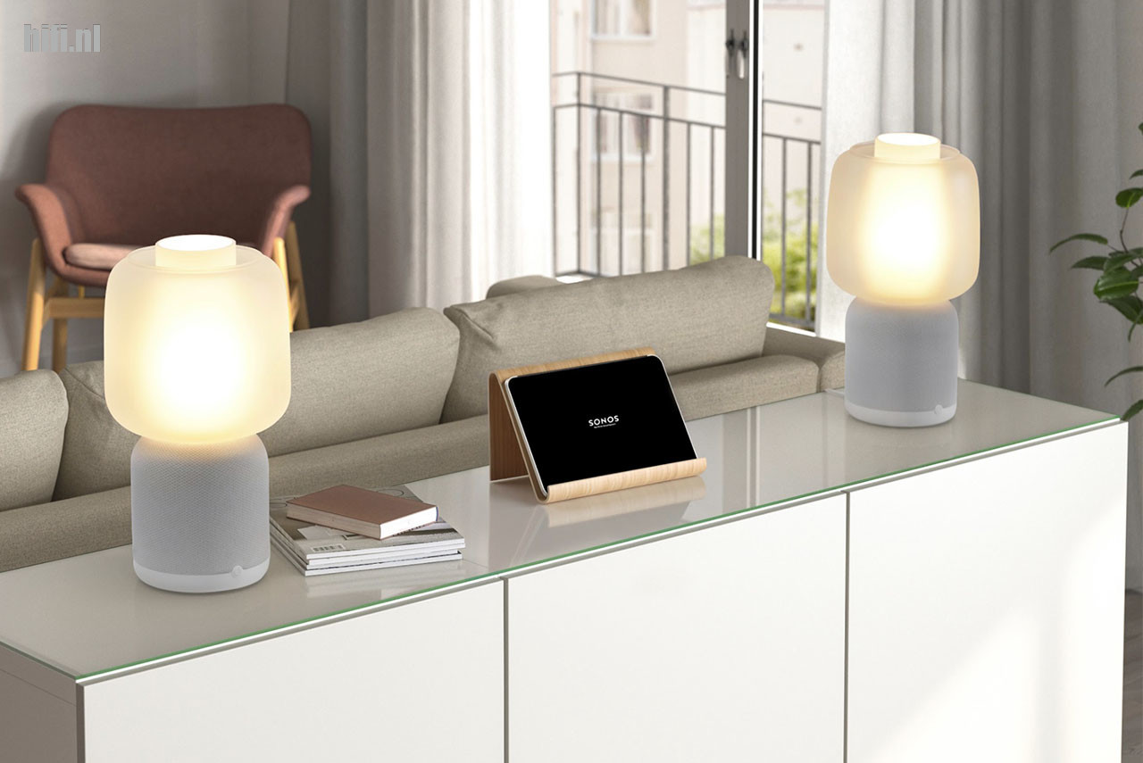 koppel Bulk Recyclen Review Ikea Symfonisk tafellamp tweede lichting Sonos voor op tafel