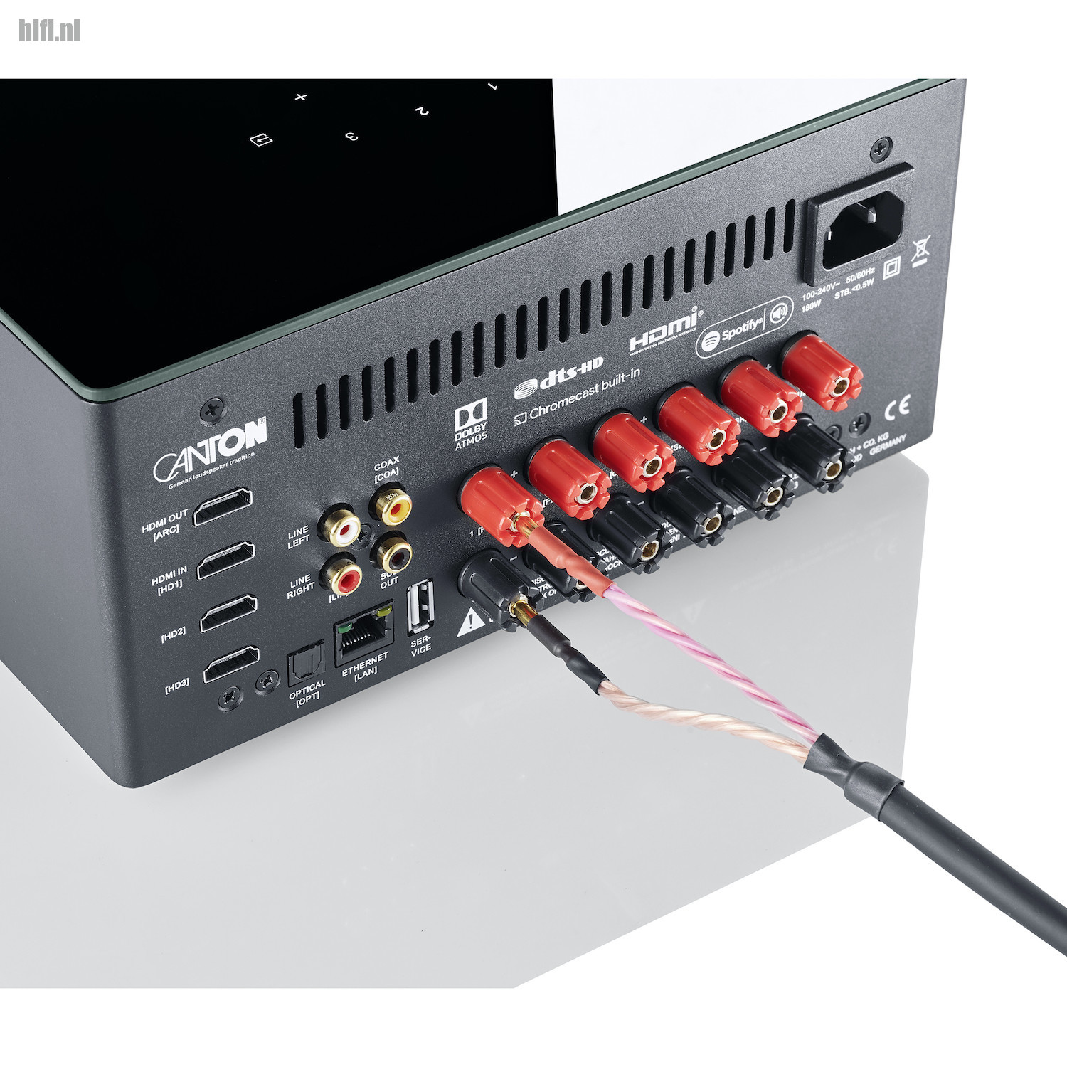 volgens Opnemen Vaag Review Canton Smart Amp 5.1 een heel andere AV receiver