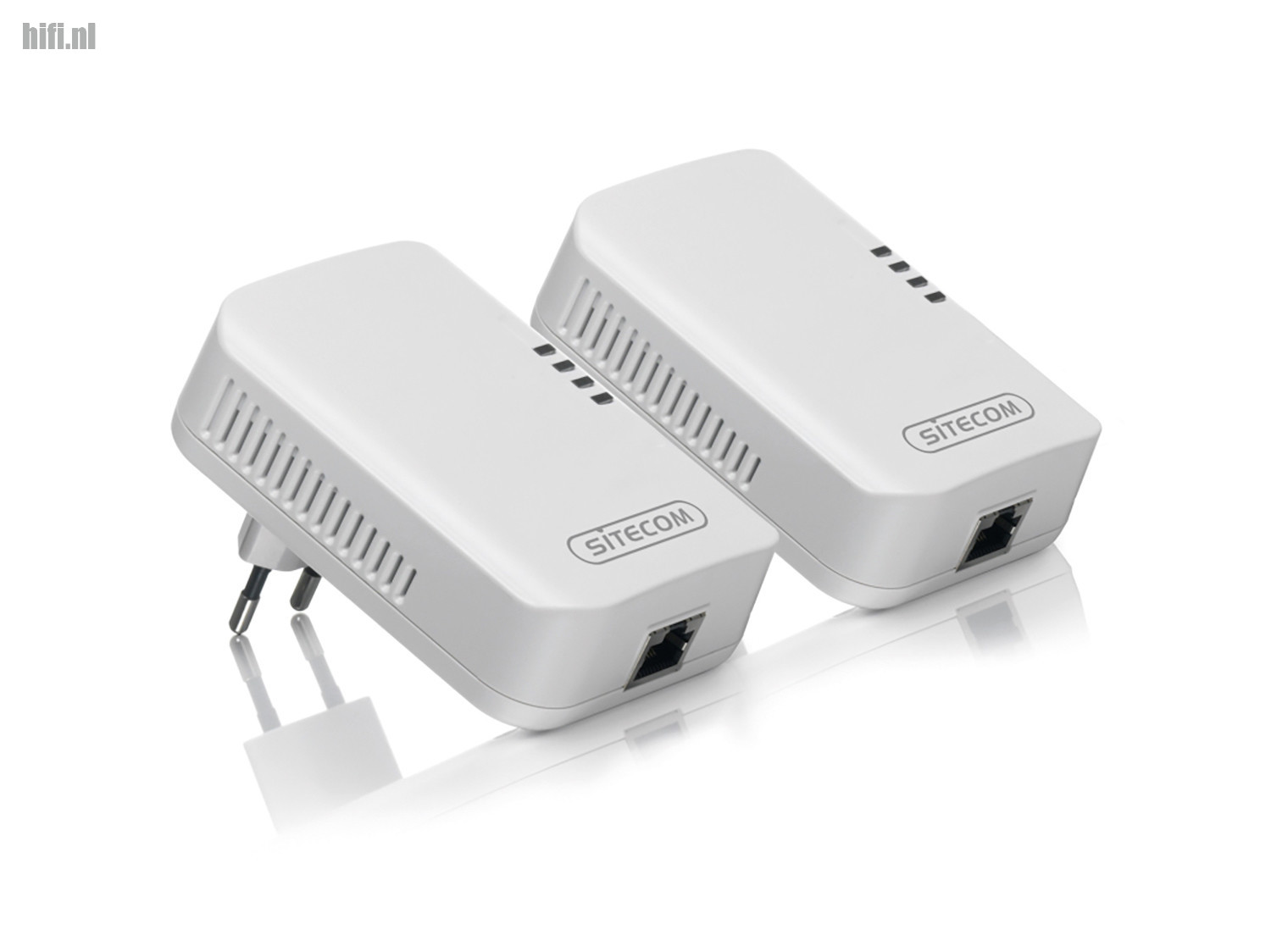 Home Emotion Powerline adapters Homeplugs via het stopcontact