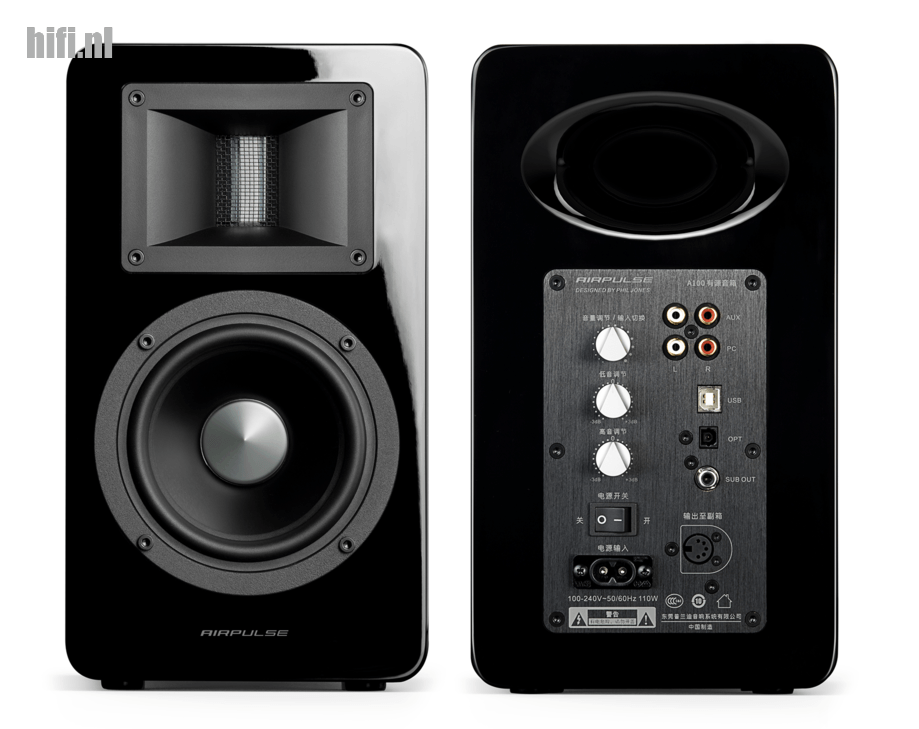AIRPULSE☆A 100 BT 5.0  ACTIVE SPEAKER Review Airpulse A100 Active Speaker System