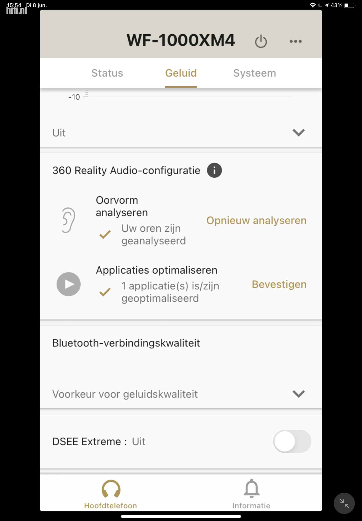 Review Sony WF 1000XM4 Update van de referentie