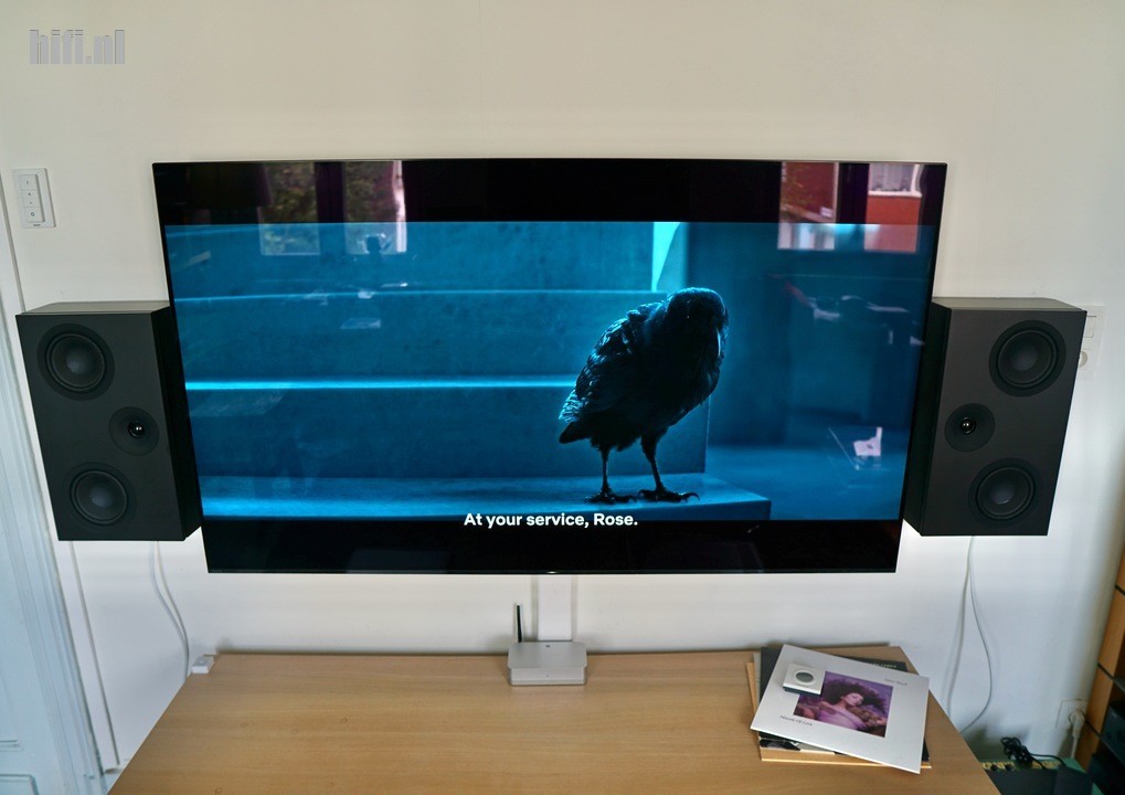 Review System Audio legend 7.2 silverback Draadloos en actief aan de muur met WiSA