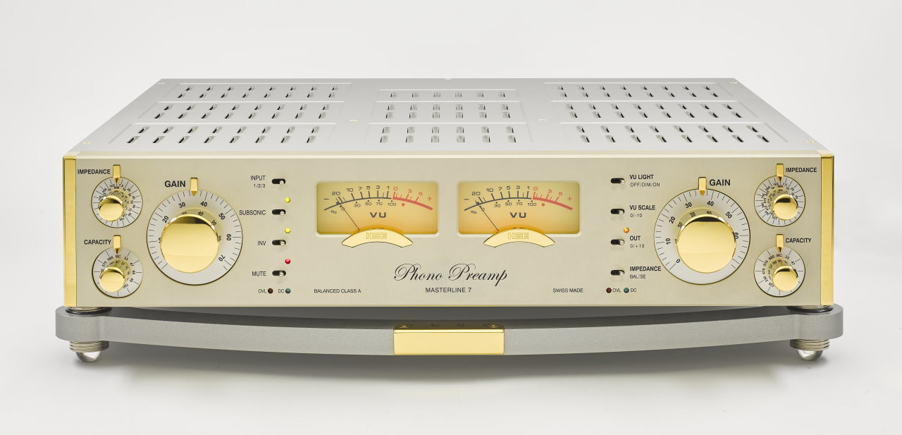 HSE Audio Phono Preamp Masterline 7 heel mooi en heel duur