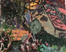 Boerenwagen - schuur