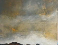 Sky over the mountains