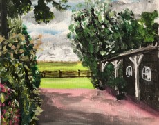 Doorkijk richting Beemsterringdijk