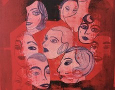 Etalagepoppen hoofden