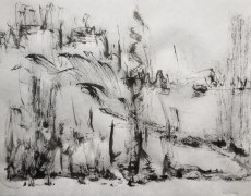 Dansend penseel op Mozart 