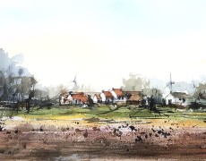 Huisjes in de polder