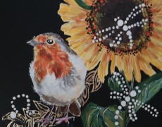 Robin&zonnebloem&Leeuw