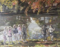 Spelen bij het water