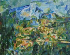Landschap naar Cezanne