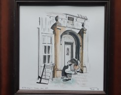 Achterstraat 5 te Vianen anno 1960