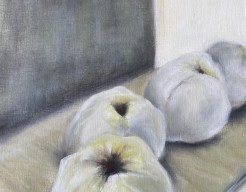 One apple a day keeps the dokter away 