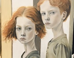 dubbelportret siblings