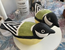 Koolmees voederbak vogels