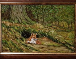 Een Vos bij de burcht