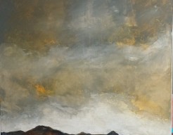 Sky over the mountains