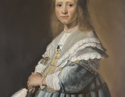 Meisje in het blauw. Ik heb haar Sophietje genoemd. 