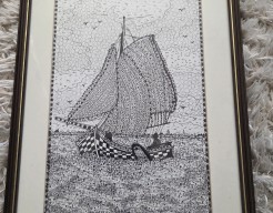 Botter op het ijsselmeer