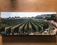 Wijngebergte  Côte d’ Or- Bourgogne. Meursault