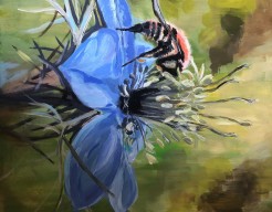 Juffertje in het groen