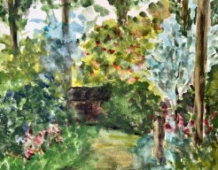 Bos sfeer op boeren erf ( langs Gein ) 