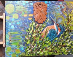 SOLD! Ijsvogel