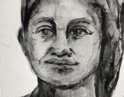 Ontsproten “portret”