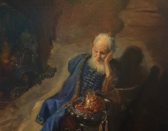 Jeremiah treurende over de slag bij Jeruzalem