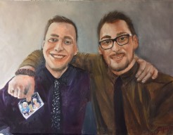 Broers, nu en vroeger