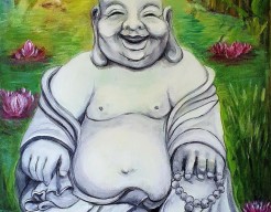 Lachende Boeddha 