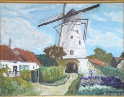 Molen op boerenerf