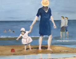 een dagje aan het strand