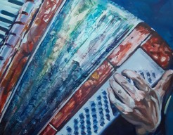 Accordeon toetsenist