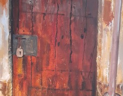 old English churchdoor.