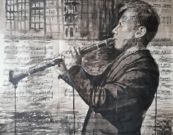 Klarinetspeler Amsterdam