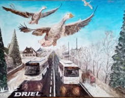 Ode aan  van Driel (  familie van driel 3 generaties     no 270/1